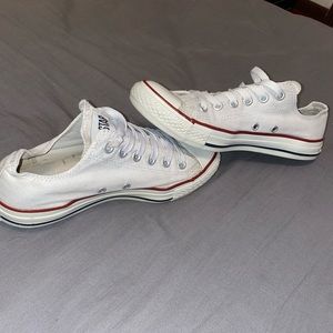 White Low Top Converse